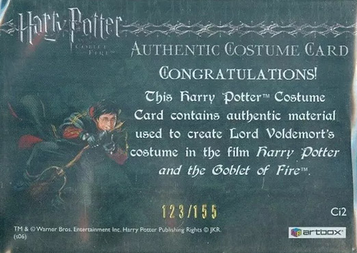 Ci2 - Lord Voldemort's Cloak - Back