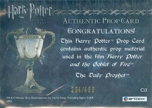 Ci3 - Daily Prophet - Back