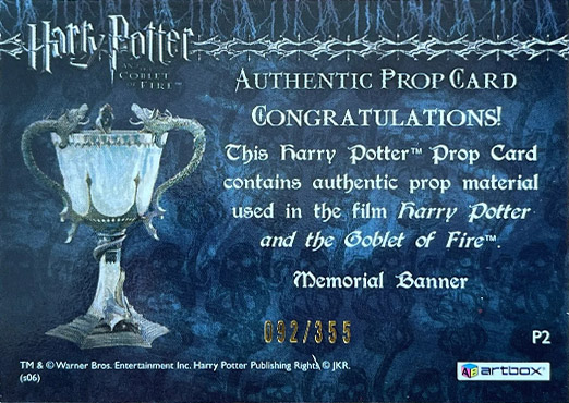 P2 - Memorial Banner - Back