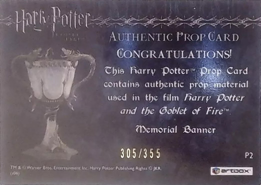 P2 - Memorial Banner - Back