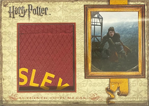 Ron Weasley's Quidditch Costume Name Patch