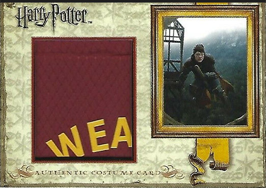 Ron Weasley's Quidditch Costume Name Patch