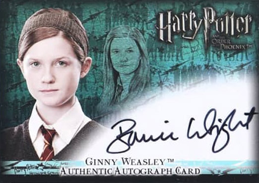 Bonnie Wright as Ginny Weasley - Front