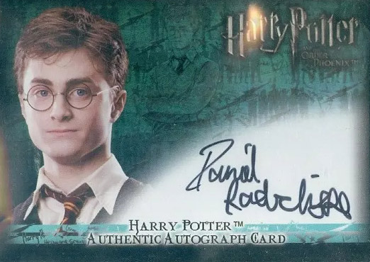 Daniel Radcliffe as Harry Potter - Front