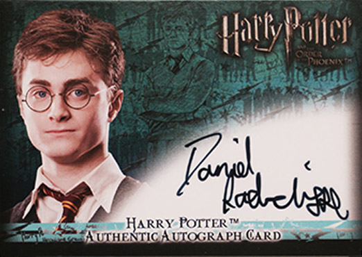 Daniel Radcliffe as Harry Potter - Front