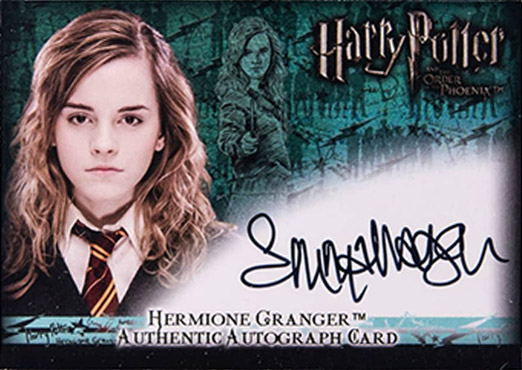 Emma Watson as Hermione Granger - Front