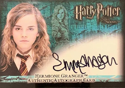 Emma Watson as Hermione Granger - Front