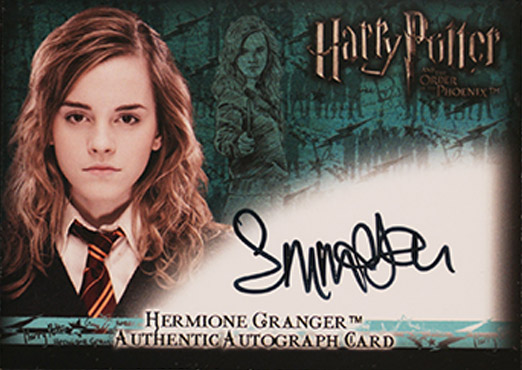 Emma Watson as Hermione Granger - Front