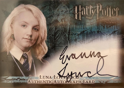 Evanna Lynch as Luna Lovegood - Front