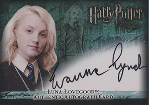 Evanna Lynch as Luna Lovegood - Front