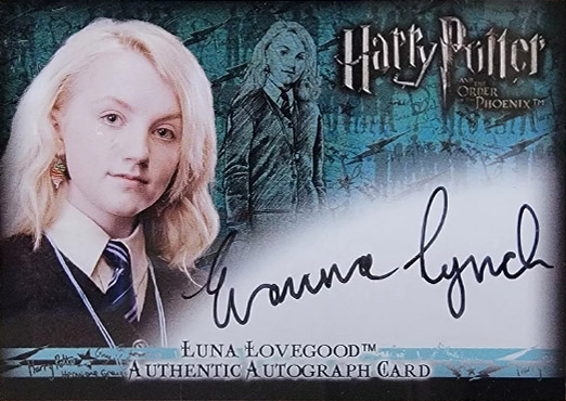 Evanna Lynch as Luna Lovegood - Front