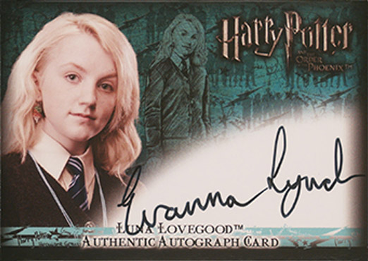 Evanna Lynch as Luna Lovegood - Front