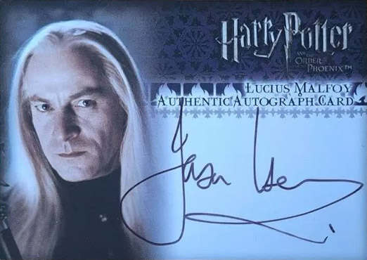 Jason Isaacs as Lucius Malfoy