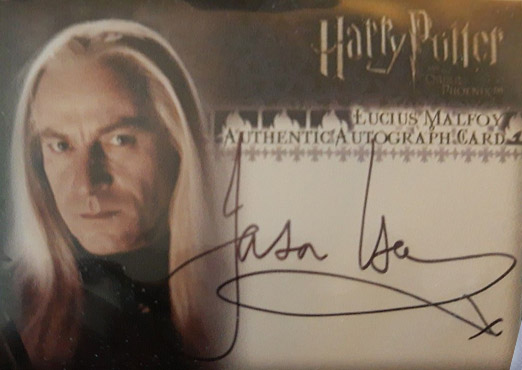 Jason Isaacs as Lucius Malfoy - Front