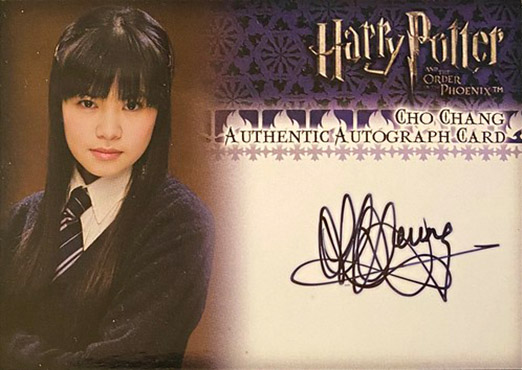 Katie Leung as Cho Chang - Front
