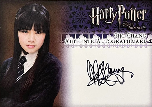 Katie Leung as Cho Chang - Front