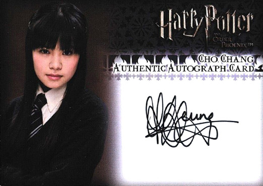 Katie Leung as Cho Chang - Front