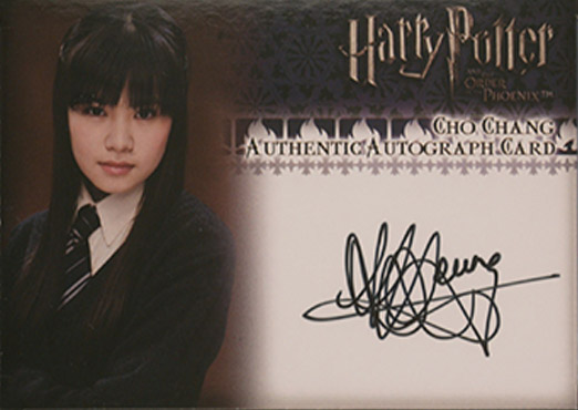 Katie Leung as Cho Chang - Front