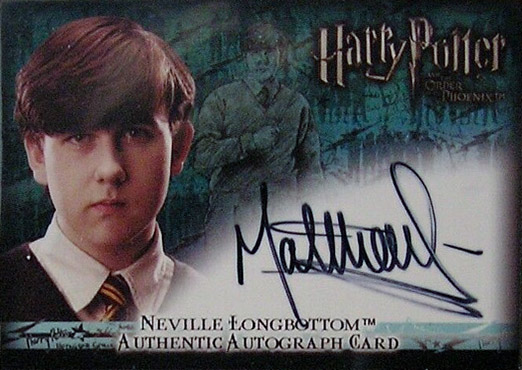 Matthew Lewis as Neville Longbottom - Front