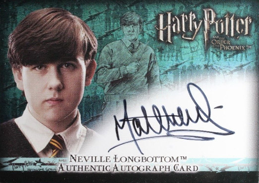 Matthew Lewis as Neville Longbottom - Front