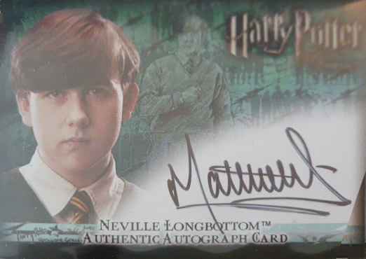 Matthew Lewis as Neville Longbottom - Front