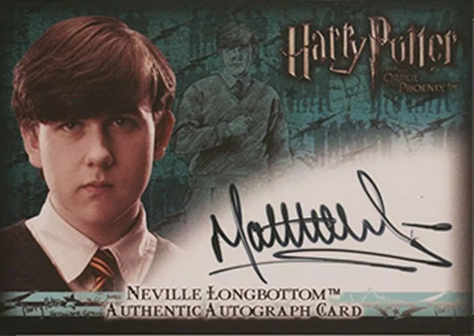 Matthew Lewis as Neville Longbottom - Front