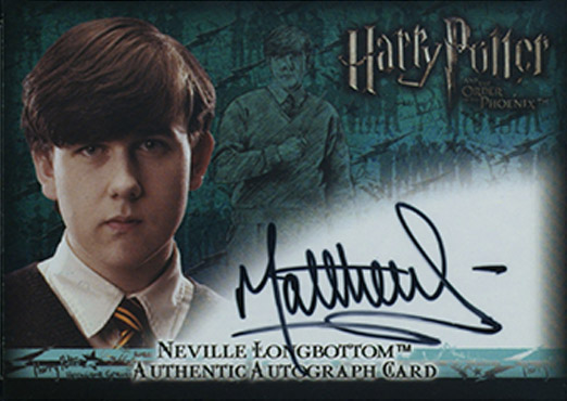 Matthew Lewis as Neville Longbottom - Front