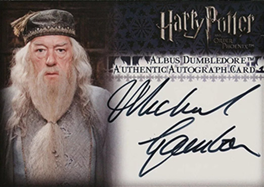 Michael Gambon as Albud Dumbledore