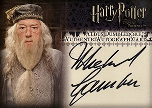 Michael Gambon as Albud Dumbledore - Front