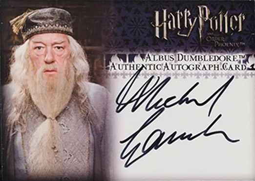 Michael Gambon as Albud Dumbledore - Front