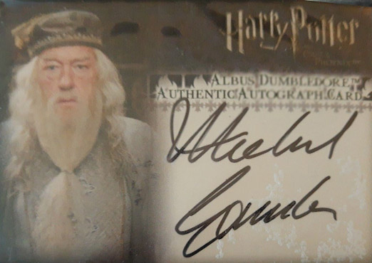 Michael Gambon as Albud Dumbledore - Front