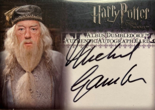 Michael Gambon as Albud Dumbledore - Front