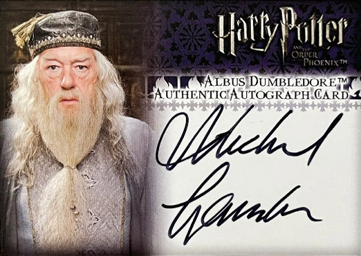 Michael Gambon as Albud Dumbledore - Front