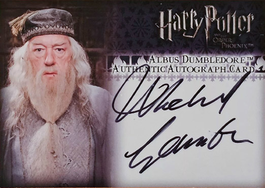 Michael Gambon as Albud Dumbledore - Front