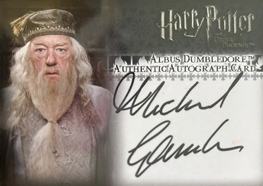 Michael Gambon as Albud Dumbledore - Front