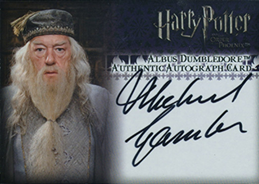 Michael Gambon as Albud Dumbledore - Front