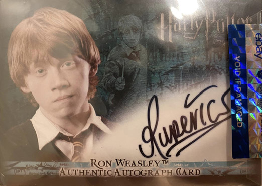 Rupert Grint as Ron Weasley - Front
