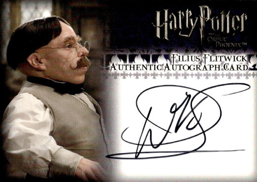 Warwick Davis as Professor Flitwick - Front