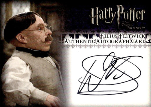 Warwick Davis as Professor Flitwick - Front