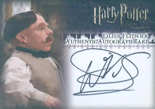 Warwick Davis as Professor Flitwick - Front