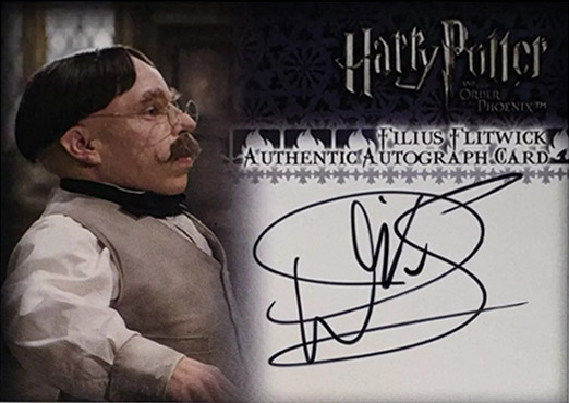 Warwick Davis as Professor Flitwick - Front