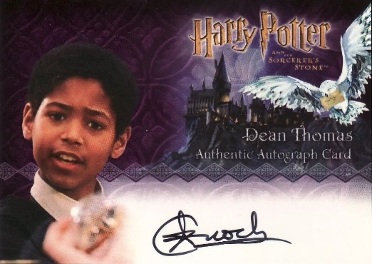 Alfred Enoch as Dean Thomas - Front
