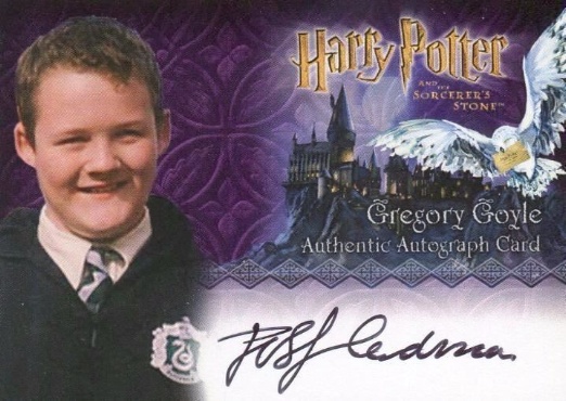 Joshua Herdman as Gregory Goyle - Front