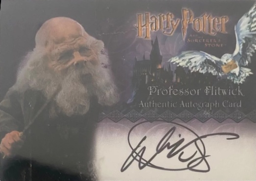 Warwick Davis as Professor Flitwick - Front