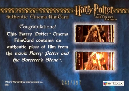 Hagrid prepares Hogwarts for Christmas - Back