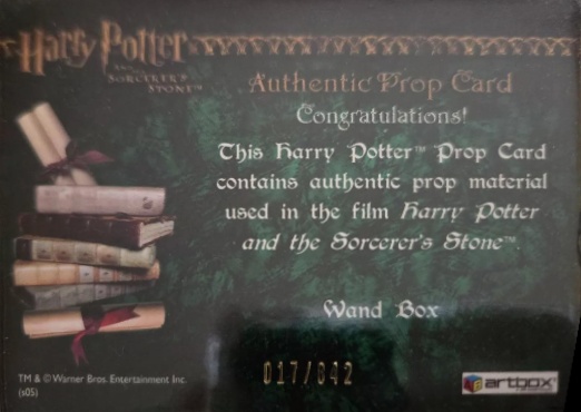 Wand Box - Back
