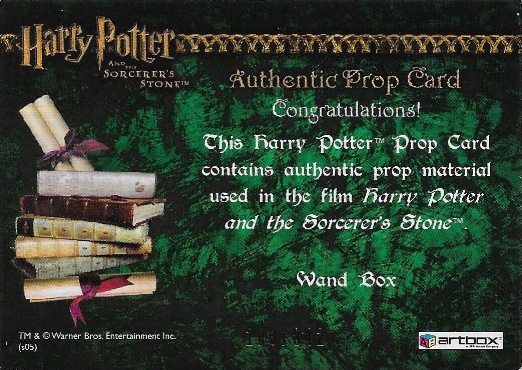 Wand Box - Back