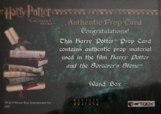 Wand Box - Back