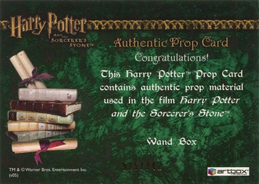 Wand Box - Back
