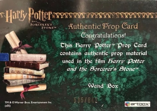 Wand Box - Back
